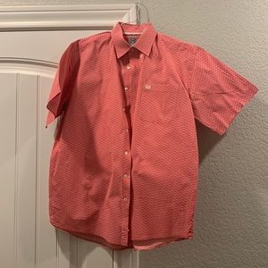 Cinch short sleeve shirt